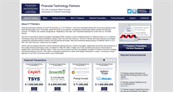 Desktop Screenshot of ftpartners.com